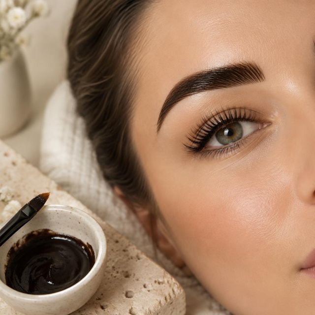 Eyelash and Eyebrow Tinting