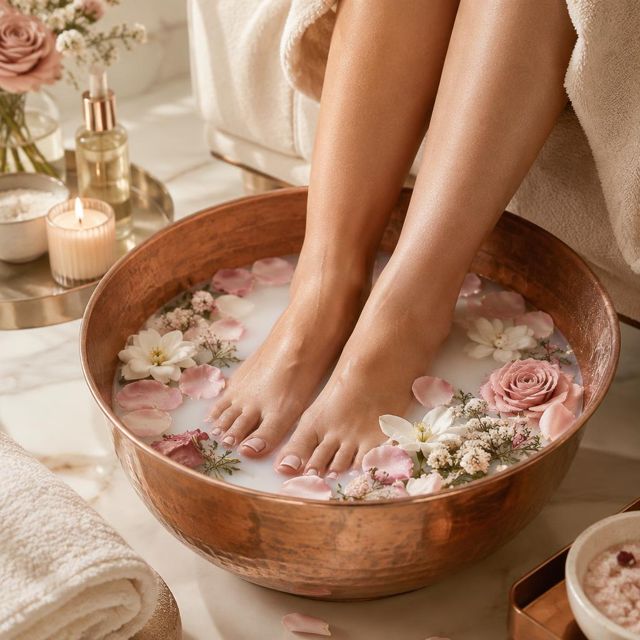 Signature Pedicure with Regular Polish